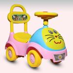 Kitty Rider Manual Car for Baby (Pink)