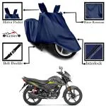 Kedit Honda Livo Motorcycle Bike Scooty Cover Navy Blue Colour Water Resistant - UV Protection & Dust Proof Imported Fabric Quality,Sun Protection,Weather Bike - Scooty Two Wheeler Body CoverHonda Livo