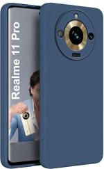 Fashionury Back Cover for Realme 11 Pro 5G (Blue, Shock Proof, Pack of: 1)