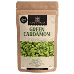KAAPI THOTA Whole Green Cardamom BOLD | Elaichi 8mm | Handpicked Whole Spices from Kerala | Pack of 100 gm