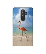 Casotec Egret Bird on Sea Design Printed Silicon Soft TPU Back Case Cover for Lenovo K8 Note