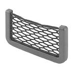 Autoeon Car Storage Net, Black Seat Side Back Storage Net Bag, Trunk Holder Pocket Organizer String Bag Phone Stand