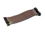 VibhutiCrafts Jumper Wires (Pack of 60) Male to Female jumper wires