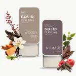 EM5 Woody Oud+ Nomade (Set of 2) Unisex Solid Perfume with the Goodness of Beeswax+ Shea Butter