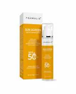 FORMULIX SunScreen SPF 50 Water-Light,UVA/UVB & Blue Light Protection | For Even Toned & Glowing Skin | With Liquid SPF 50+++| No White Cast & Broad Spectrum | For All Skin Types Non Comedogenic 50 gm