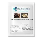 Blu Essentials Dark Chocolate & Cocoa Butter Facial Kit for Women and Men (Pack of 1)