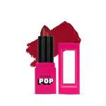 SUGAR POP Satin Matte Luxe Lipstick 19 Cosmos - 3 gms - Satin-matte | Long-wearing | Full Coverage | Hydrating