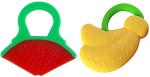 Ole Baby Multicolor Silicone Soother Teether ,Pack Of 2