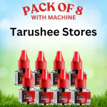 REDDOC Extra NEW Herbal Mosquito Vapourizer RED Refill pack of 8 WITH MACHINE