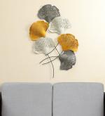vedas Cora Ginko Leaf Wall Decor Hanging & Wall Mounted Sculpture Home Decor