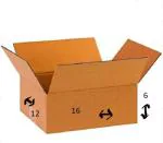 Honiluk Brown Long Carton Cardboard Packaging Box (Pack Of 25)