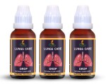 Grinbizz Lungs Care Drop Respiratory Health Wellness/Removes Tar and Mucus/ Restores Lung Health