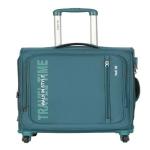 TRAVEL TIME Paris Soft Luggage Trolley | Small | Teal Colour