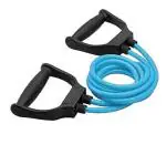 Whinsy Double Toning Resistance Tube Exercise Band (Multicolor)