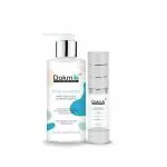 Dokmai LONDON Hair shampoo Anti hair fall & revitalizing caffeine extract Hydrolyzed keratin with Hair Serum vitalize hair from roots stimulate hair growth phase induce dermal papilla to reactivate hair growth