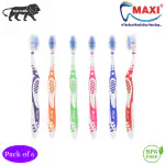 MAXI Sensitive+ Toothbrush (Pack of 6)