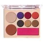 Shryoan Set of 6 Colourful Eyeshadow, 1 Shimmery Highlighter,1 Contour, 1 Blusher Eyeshadow and Highlighter Makeup Palette Kit for Glittery / Matte Finish for Girl's & Women