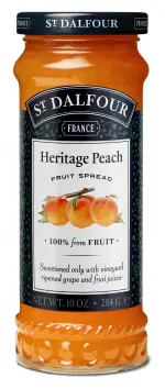 St. Dalfour Heritage Peach Fruit Spread 284 g Product of France
