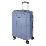 Wenger, Cote D' Azure Medium Hardside Check-In Suitcase, 64 Litres, Blue, 612762, Swiss designed