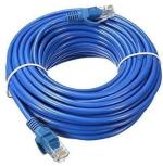 JAMUS LAN Cable 25 m 25 Meters CAT 6 Ethernet Lan Cable (Compatible with computer, Blue, One Cable)