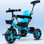 Little Olive Light Blue Steel Tricycles Tinny Tots Tricycle For Kids - Light Blue