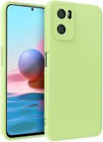 Wellchoice Back Cover for OPPO A77 5G OPPO A77,OPPO A77S( Liquid Silicone ) (Green, Grip Case, Silicon, Pack of: 1)