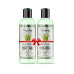 Tryones Aloe Smooth Shampoo+Conditioner (110+110ml), Alovera Flavoured with Smooth n Shiny Hair.