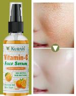 Kuraiy 100% Super Vitamin C Brightening Skin Face Serum | Fades Dark Spots & Hyper Pigmentation | Experience Glowing Skin | Dermatologically Tested | For Men & Women | All Skin (50 ml)