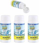 SURKHAMART Sink & Drain Cleaner Powder | Powerful & Clog Remover Sink Cleaning Powder | Automatic Toilet Blockage Cleaner, Removes Clogs, Blockage in Washbasin,Sinks, Pipes (Pack of 3)