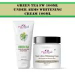 Pink Root Green Tea Facewash and Under Arms Whitening Cream - 200 ml