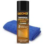 Gecko Screen Cleaner | Aerosol Gently Lift's Away Fingerprints, Oil Smudges, Dust | Scratch Free | LCD/LED/OLED/Glass & Tablets/Phone_200 Ml (Pack of 2) with Microfiber Cloth 280gsm