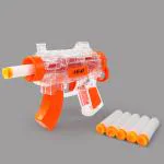 KIWI Kool Red Mini AK47 Soft Suction Bullet Toy Gun, Ages 8+