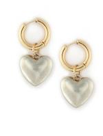 Madame Rose Gold Glass Beaded Earrings