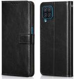 Kolorfame Flip Cover For Samsung Galaxy M12 (Black, Dual Protection, Pack Of: 1)