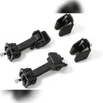 GMJ AUTOPARTS & ACCESSORIES WRANGLE HOOD LATCH/BONNET LATCH FOR THAR CRDE, DI, JE-EP,SUV , gypsy BLACK COLOUR)