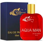 Riffway Aqua Man Luxury Perfume For Men \ Nice & Soothing Smell All Day\Imported Perfume / Pack of 1
