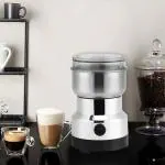 DWITI ENTERPRISE Electric Coffee Grinder Stainless Steel Coffee Grinder Coffee Powder Gentle Grinding for Coffee Beans Spices Nuts Spices Herbs Pepper and Much More