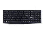 NUBWO NK-39 Wired USB Business Keyboard with 104 Keys for PC, MAC, Laptop