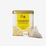 The Indian Chai Blood Pressure Support Tea 30 Pyramid Tea Bags with Beetroot, Jatamansi, Burdock Root, Ashwagandha etc for Cholesterol & Metabolism.