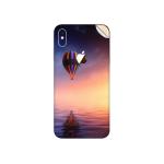 GADGETSWRAP Printed Vinyl Skin Sticker for Apple iPhone X/Xs - hot air balloon ride fantasy