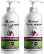 HIRAPARA Onion Shampoo & Conditioner Kit (2 Items in the set)-600ML