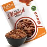 Kaul's Kashmiri 250 gms Organic Dry fruits Malai Giri Badam (Almond) Kernels with Full of Protein & Good for Health.
