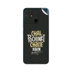 GADGETSWRAP Printed Vinyl Skin Sticker for Realme Narzo 50A - chal-pochinki-chalte-hain