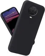 Shagya Nokia G20 Black Silicone Back Cover Case (Set Of 2)