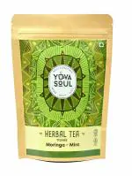 YUVA SOUL Tea Moringa Mint Herbal Tea, 75 Grams