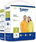 Elduro Adult Diapers - 10 Pieces, L
