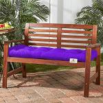 Moms Moon Purple Bench Cushion (18 x 50 inch) Bench Cushion