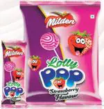 Milden strawberry lollipop