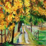 Art Factory Vastu Endless Path Painting on Board Acrylic 12 inch x 18 inch Painting (Without Frame)