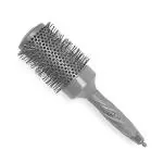 Scarlet Line Professional Extra Large Hot Curling Tool Round Hair Brush For Men And Women, Grey Color, 53 mm